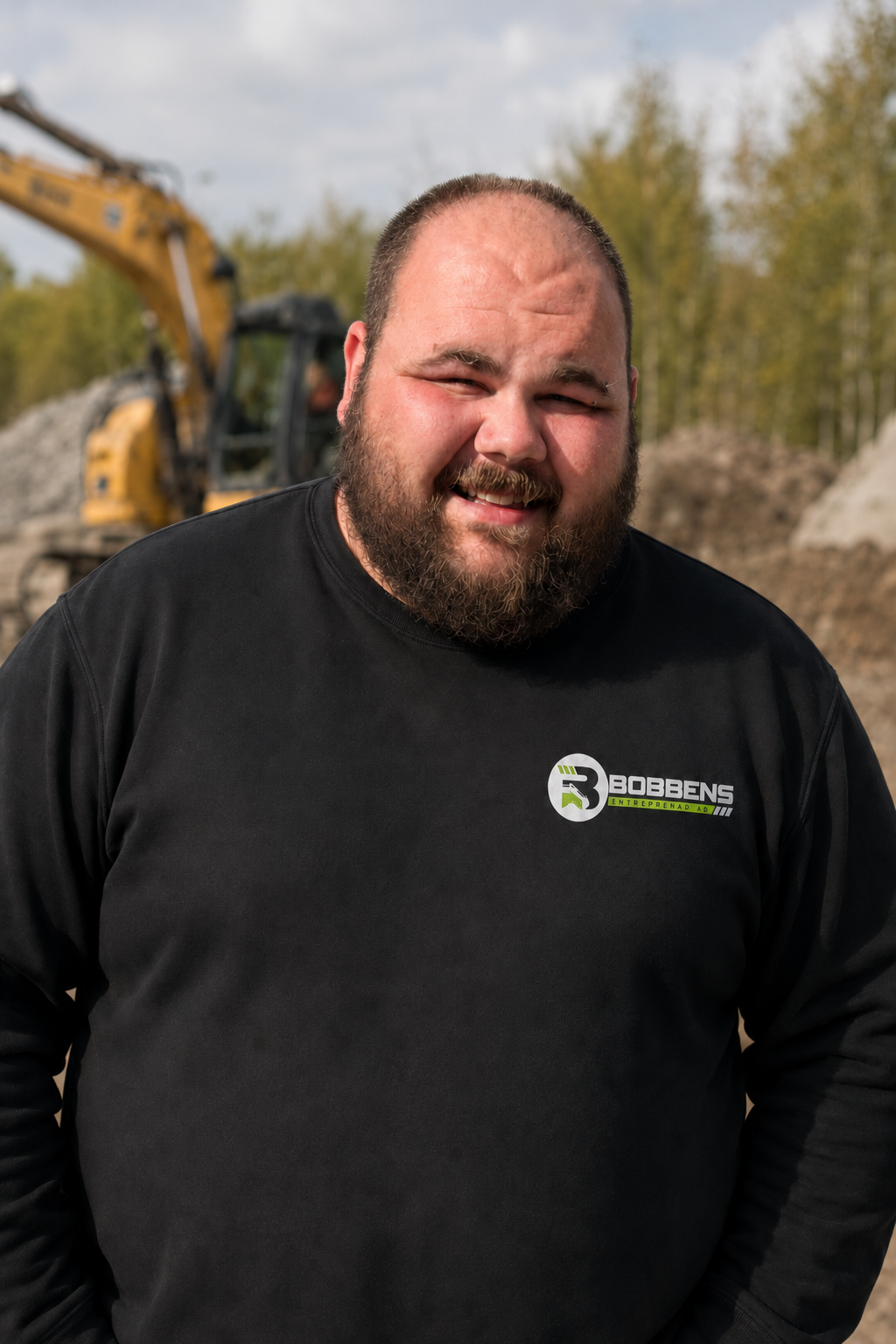 Tobias på Bobbens Entreprenad
